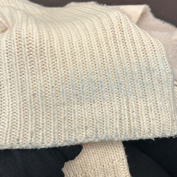 Piperlime Cream Faux Fur Sweater Cardigan Size XS - Picture 13 of 14